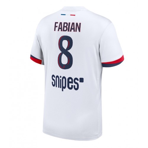 Paris Saint-Germain Fabian Ruiz #8 Bortatröja 2025-26 Kortärmad
